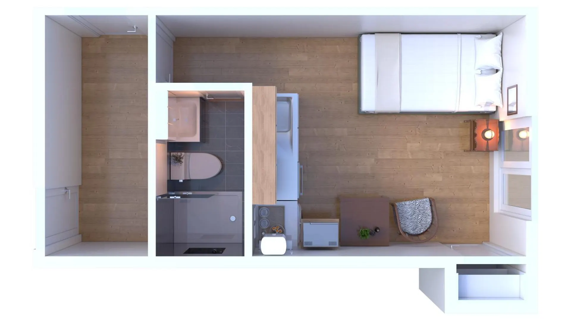 Charming Studio In North Paris Center דירה